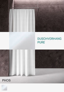 white shower curtain 1
