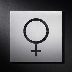 sanitary facility door pictogram 1