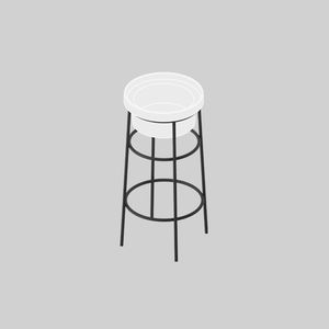 metal washbasin stand