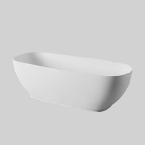 oval bathtub