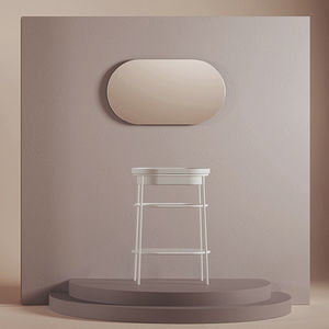 wall-mounted bathroom mirror