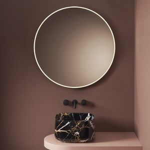 wall-mounted bathroom mirror
