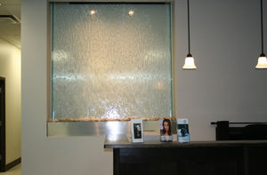 glass water wall
