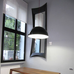 wall-mounted mirror