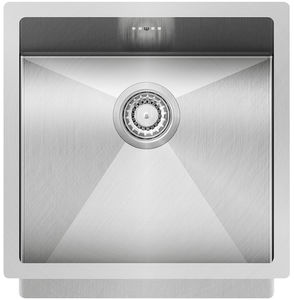 single-bowl kitchen sink