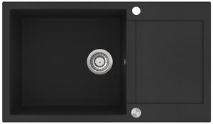 single-bowl kitchen sink