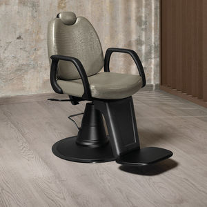 plastic barber chair