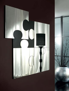 wall-mounted mirror
