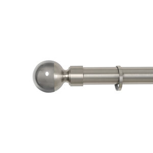 chromed metal curtain rod 1