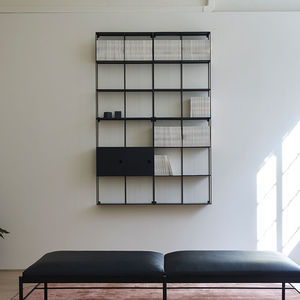 wall-mounted shelves
