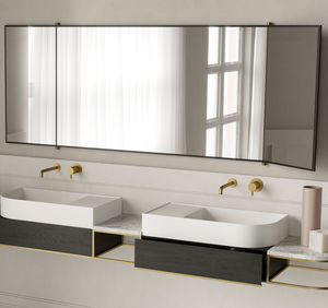 wall-mounted bathroom mirror