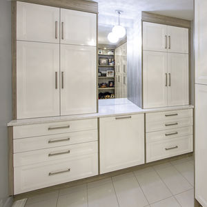 traditional walk-in wardrobe