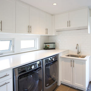 laundry room cabinet