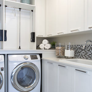 laundry room cabinet