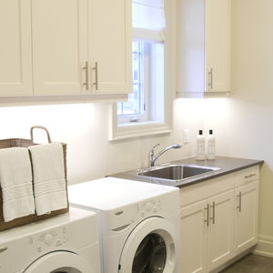 laundry room cabinet