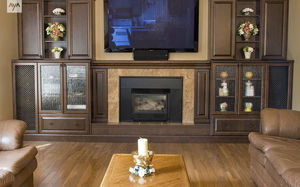 traditional TV wall unit