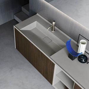 built-in washbasin