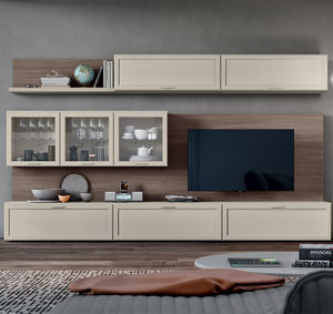 contemporary TV wall unit