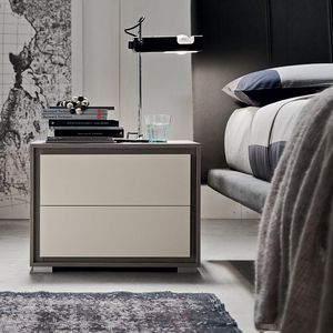 contemporary bedside table