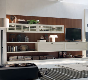 contemporary TV wall unit