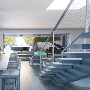 Ductal® UHP concrete step