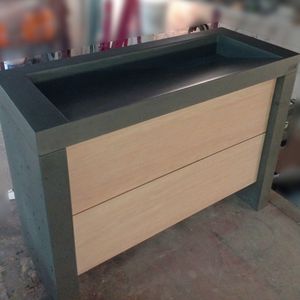 free-standing washbasin cabinet