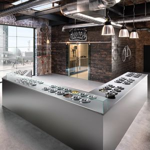 commercial refrigerated counter