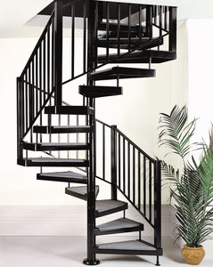 square spiral staircase