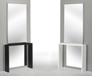 contemporary dressing table / wooden / wall-mounted / for hairdressers