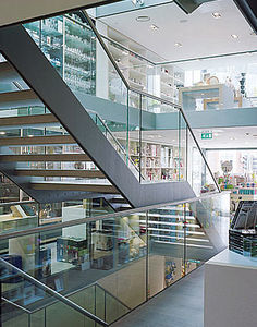 straight staircase