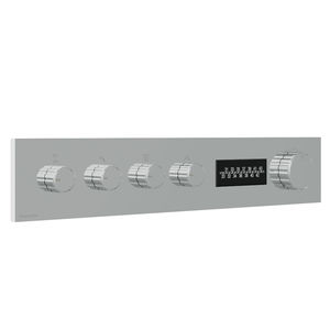 double-handle shower mixer tap