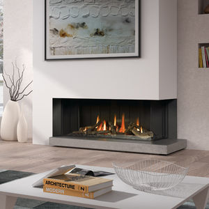 natural gas fireplace