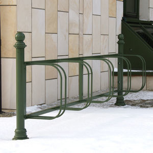 floor-mounted bike rack