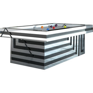 contemporary pool table