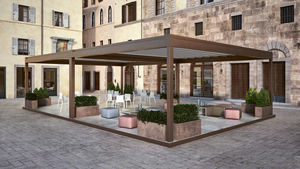 self-supporting pergola 1