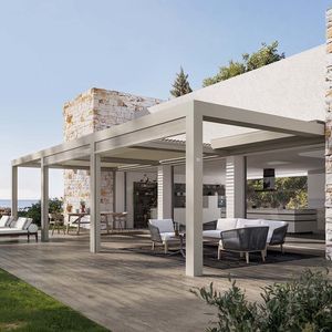 self-supporting pergola