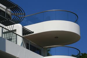 glass railing