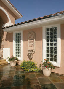 square glass brick