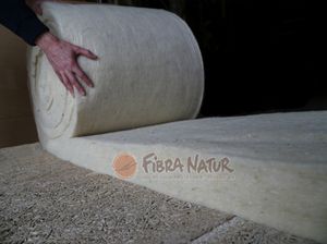 thermal-acoustic insulation / sheep wool / for attics / for flooring