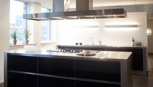 stainless steel countertop