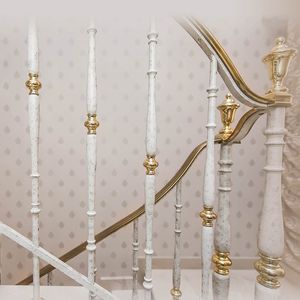 brass railing