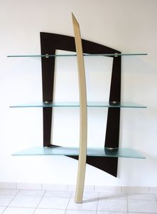 wall-mounted shelves