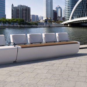 contemporary public bench 1