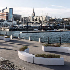 contemporary public bench 1
