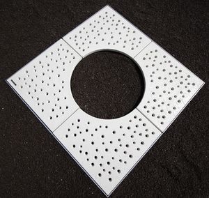 square tree grate