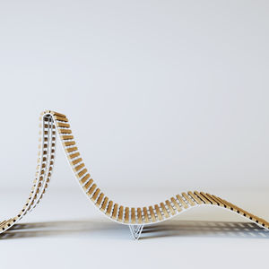 contemporary sun lounger