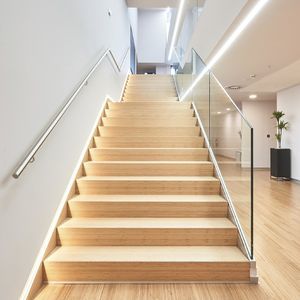 straight staircase