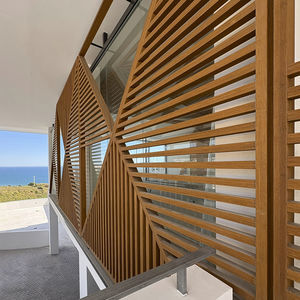 wooden facade