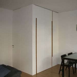 built-in wardrobe