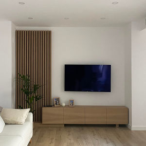 contemporary TV wall unit